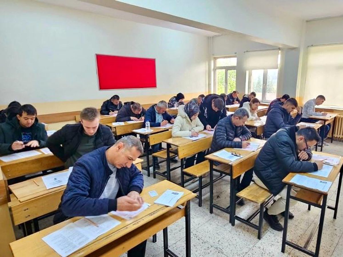 Bilecik'te 173 aday ÖGG sınavına girdi