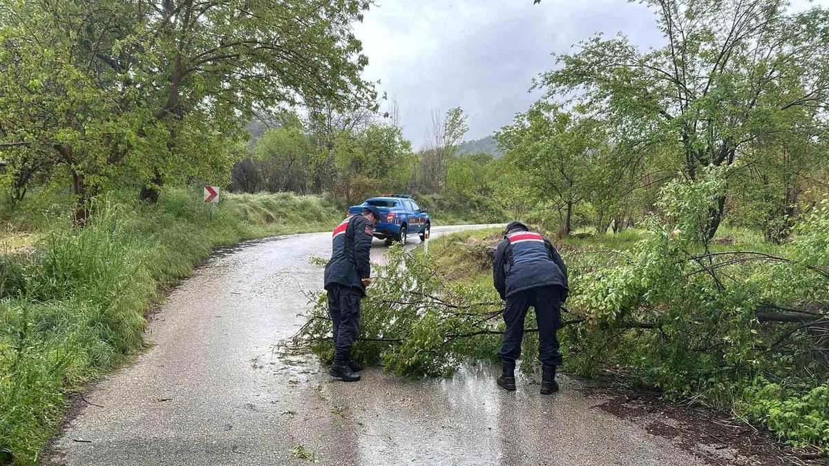 Bilecik'te aşırı yağış ulaşımı da olumsuz etkiliyor