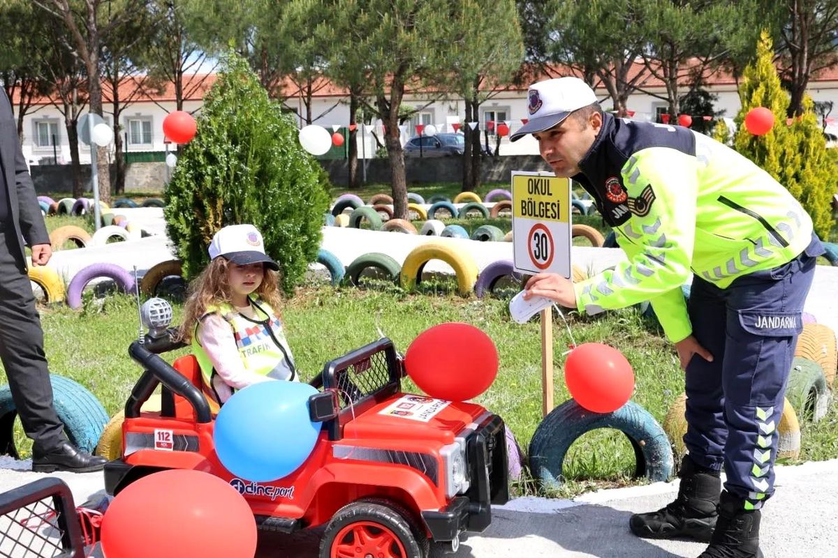 Çine'de miniklere trafik bilinci aşılandı