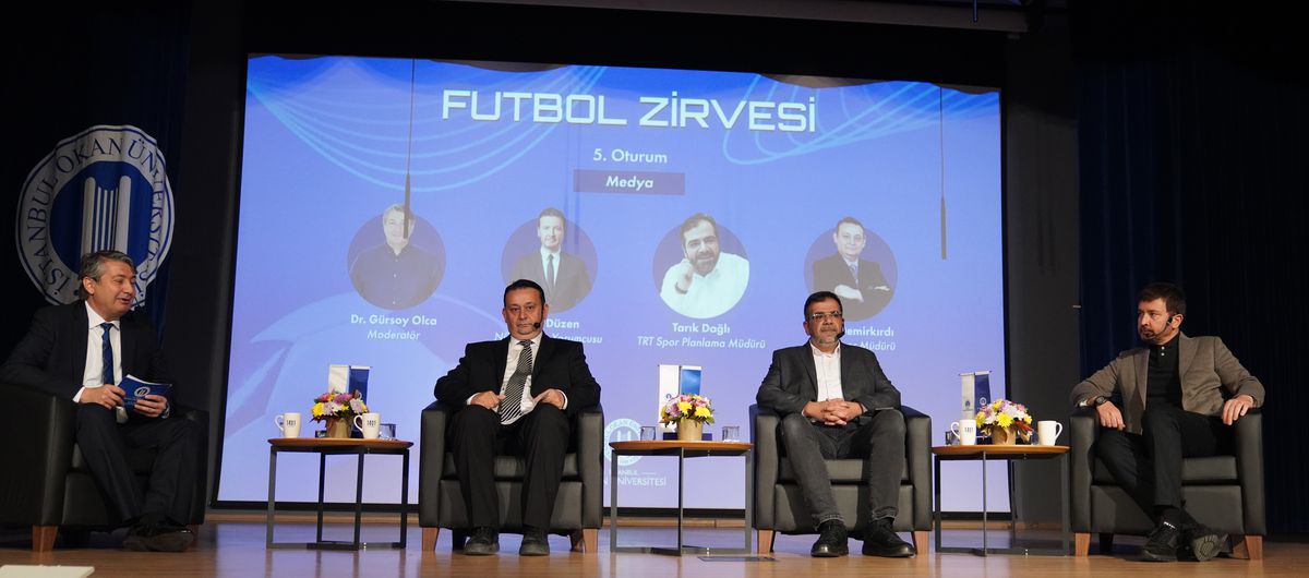 Futbol aktörleri 'Okan Üniversitesi Futbol Zirvesi'nde buluştu