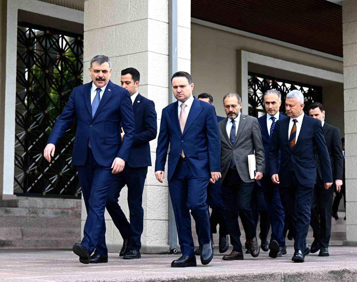 İçişleri Bakanı Çiftçi ile Adalet Bakanı Gürlek bir araya geldi