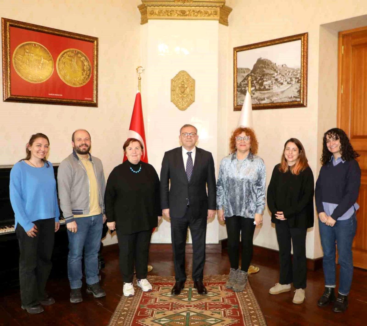 Kars'ın geleceği masada: Akademik heyetten Vali Polat'a kritik sunum