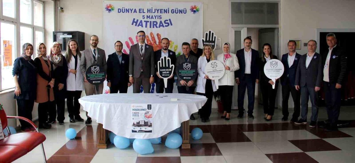 Kayseri Devlet Hastanesi'nde 'el hijyeni' eğitimi