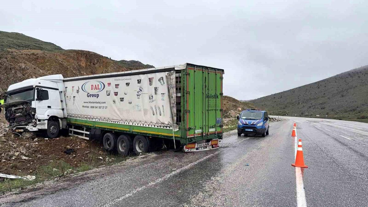 Malatya'da trafik kazası: 1 yaralı