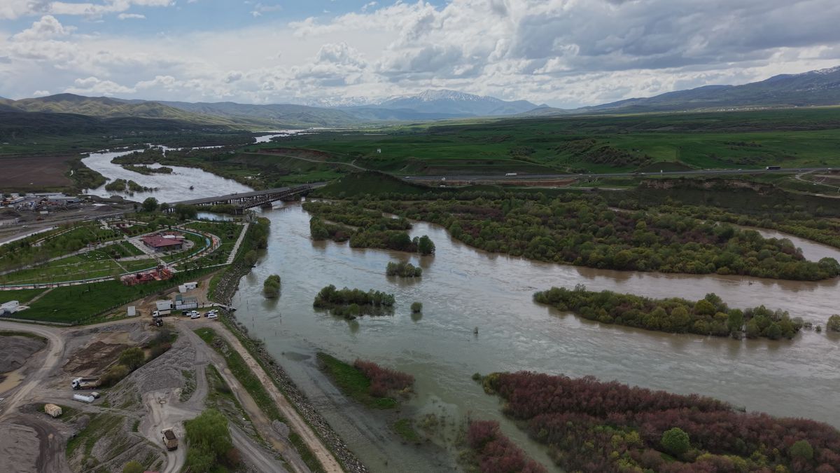 Okul Sporları Rafting Türkiye Şampiyonası öncesinde Murat Nehri'ndeki hazırlıklar tamamlandı