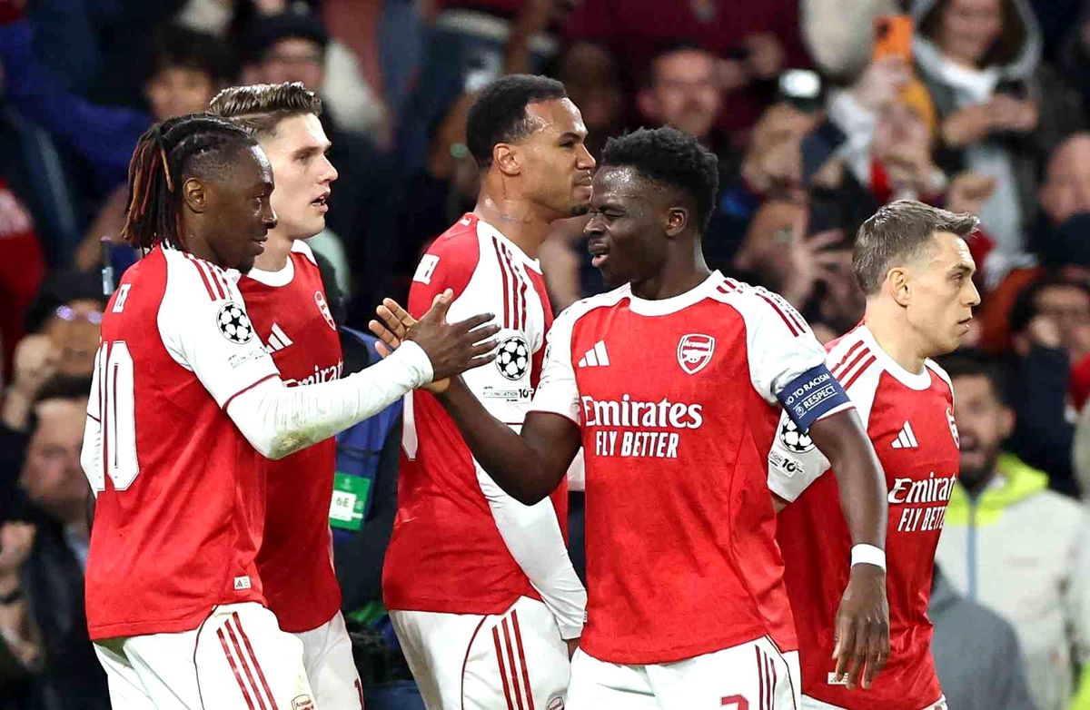 Şampiyonlar Ligi'nde ilk finalist Arsenal