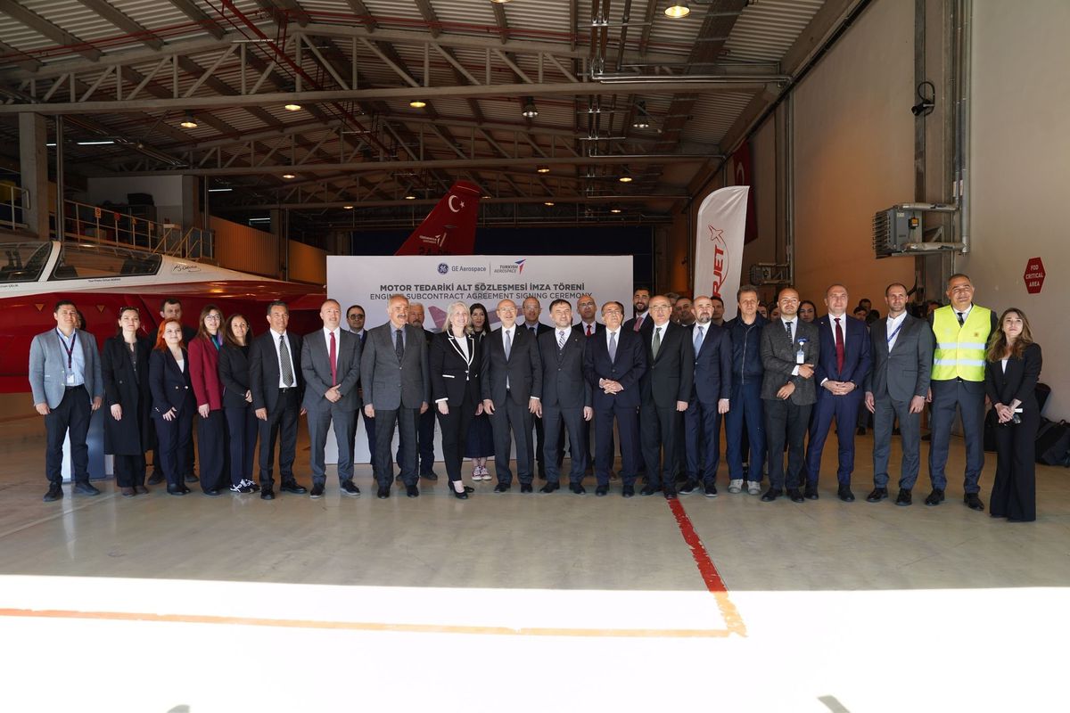 TUSAŞ ve GE Aerospace'den motor tedariki sözleşmesi