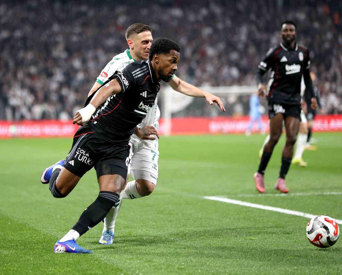 Ziraat Türkiye Kupası: Beşiktaş: 0 Konyaspor: 0 (İlk yarı)