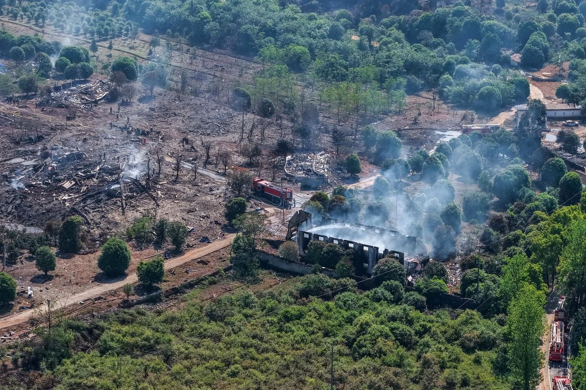 Çin'deki Fabrika Patlamasının Ardından Eyaletteki Tüm Havai Fişek Üretimi Durduruldu