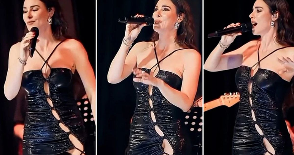 Defne Samyeli'nin sahne kıyafeti: Defne Samyeli'nin kıyafeti neden gündem oldu? Defne Samyeli ne giydi?