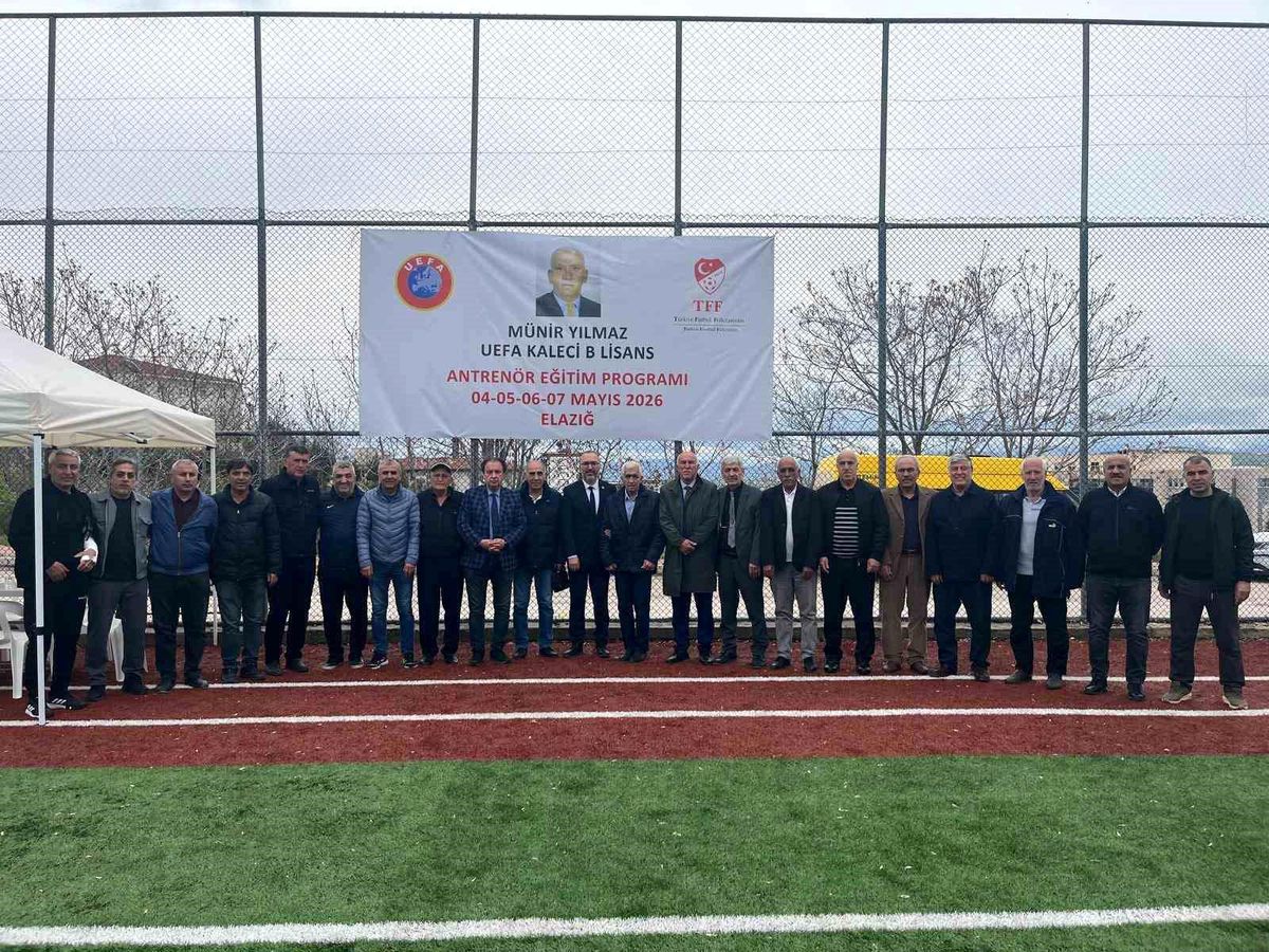Elazığ'da UEFA Kaleci B Antrenör Eğitim Programı başladı