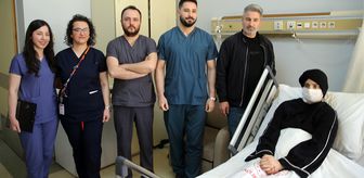 Aynı masada hem sezaryen hem de beyin ameliyatı yapılan kadın sağlığına kavuştu