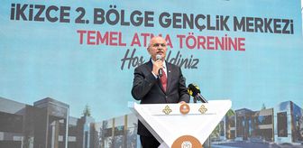 İkizce 2. Bölge Gençlik Merkezi’nin temeli atıldı