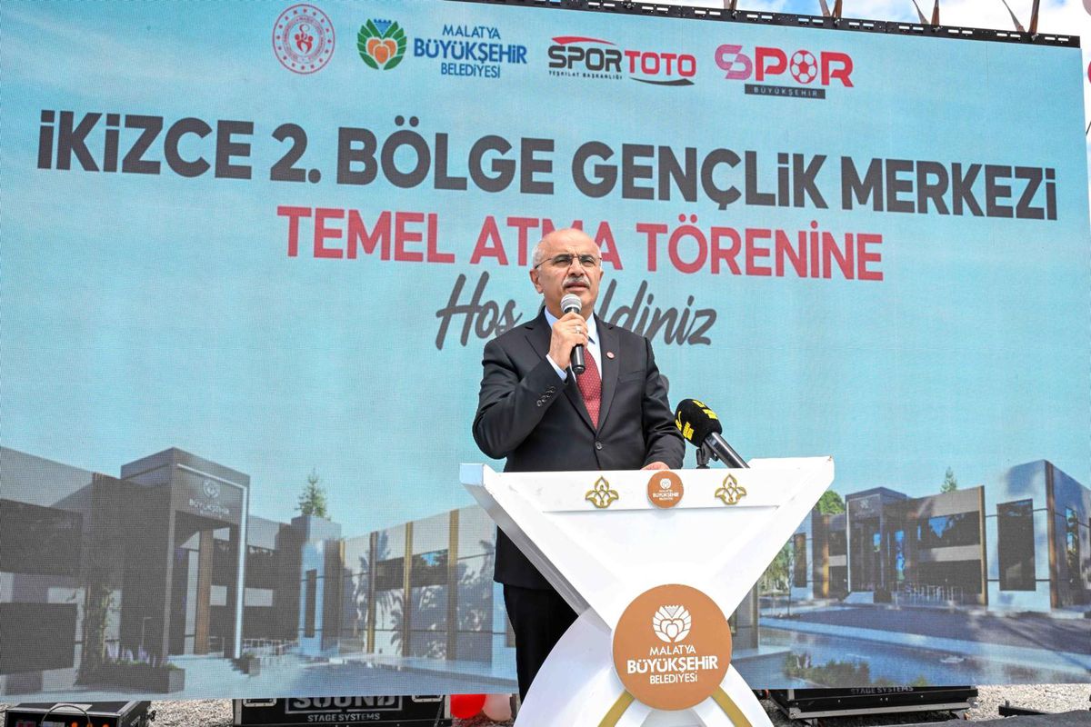 İkizce 2. Bölge Gençlik Merkezi’nin temeli atıldı
