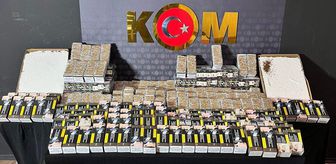 Kahramanmaraş’ta narkotik ve kaçakçılık operasyonu: 2 tutuklama