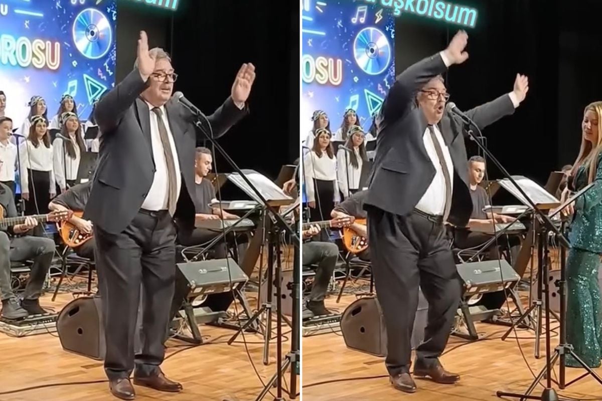 Duyan Barış Manço sandı! Okul müdüründen dört dörtlük performans