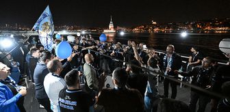Erzurumspor FK, şampiyonluğu İstanbul Boğazı'nda kutladı! Başkandan yeni stat müjdesi