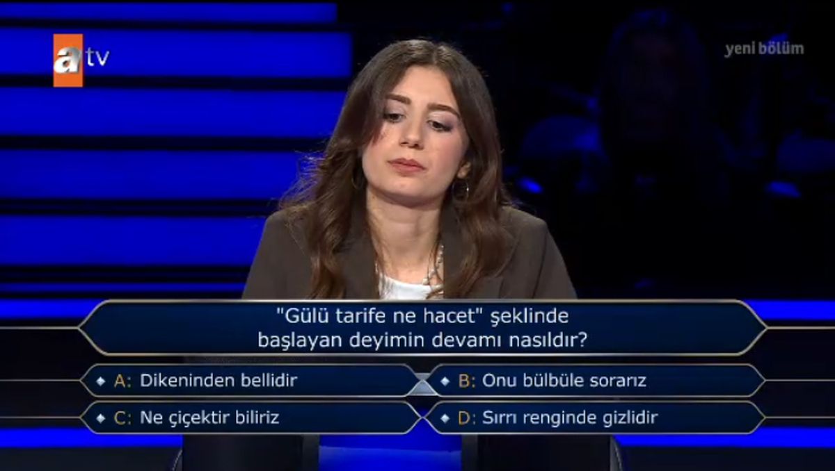 "Gülü tarife ne hacet" şeklinde başlayan deyimin devamı nasıldır?
