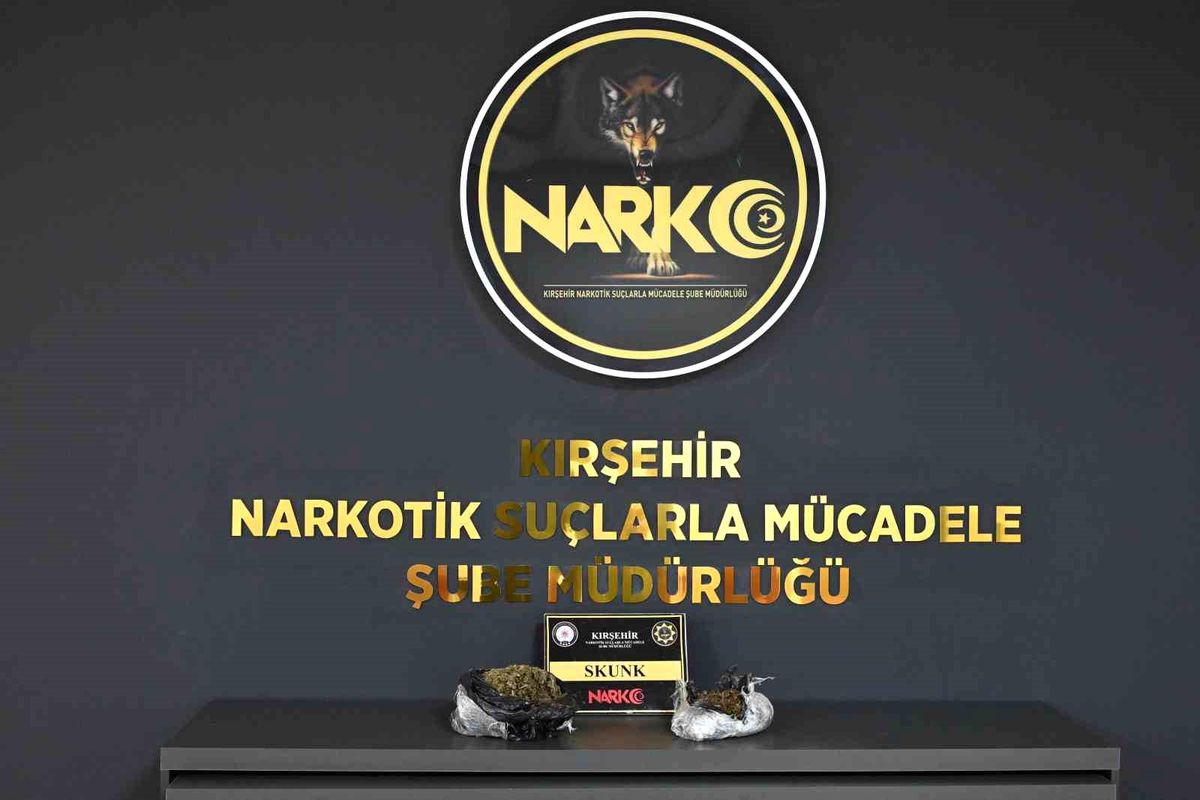 Kırşehir'de uyuşturucu operasyonu: 2 kişi tutuklandı