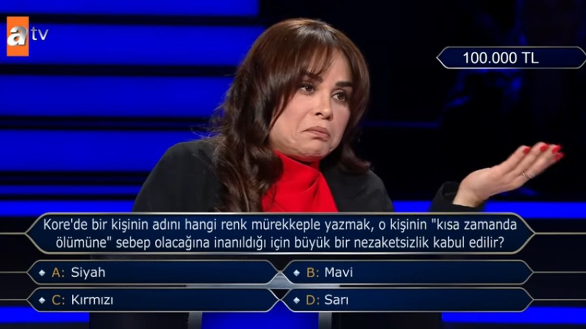 Kore'de bir kişinin adını hangi renk mürekkeple yazmak, o kişinin 'kısa zamanda ölümüne' sebep olacağına inanıldığı için büyük bir nezaketsizlik kabul
