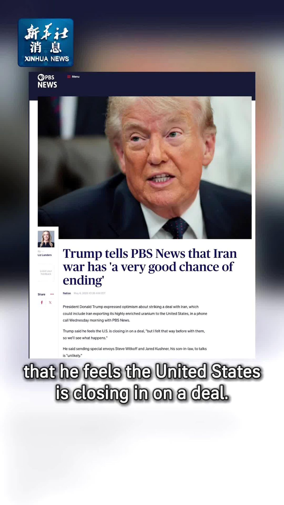 Trump: İran'la Savaşın Sona Erme İhtimali Çok Yüksek