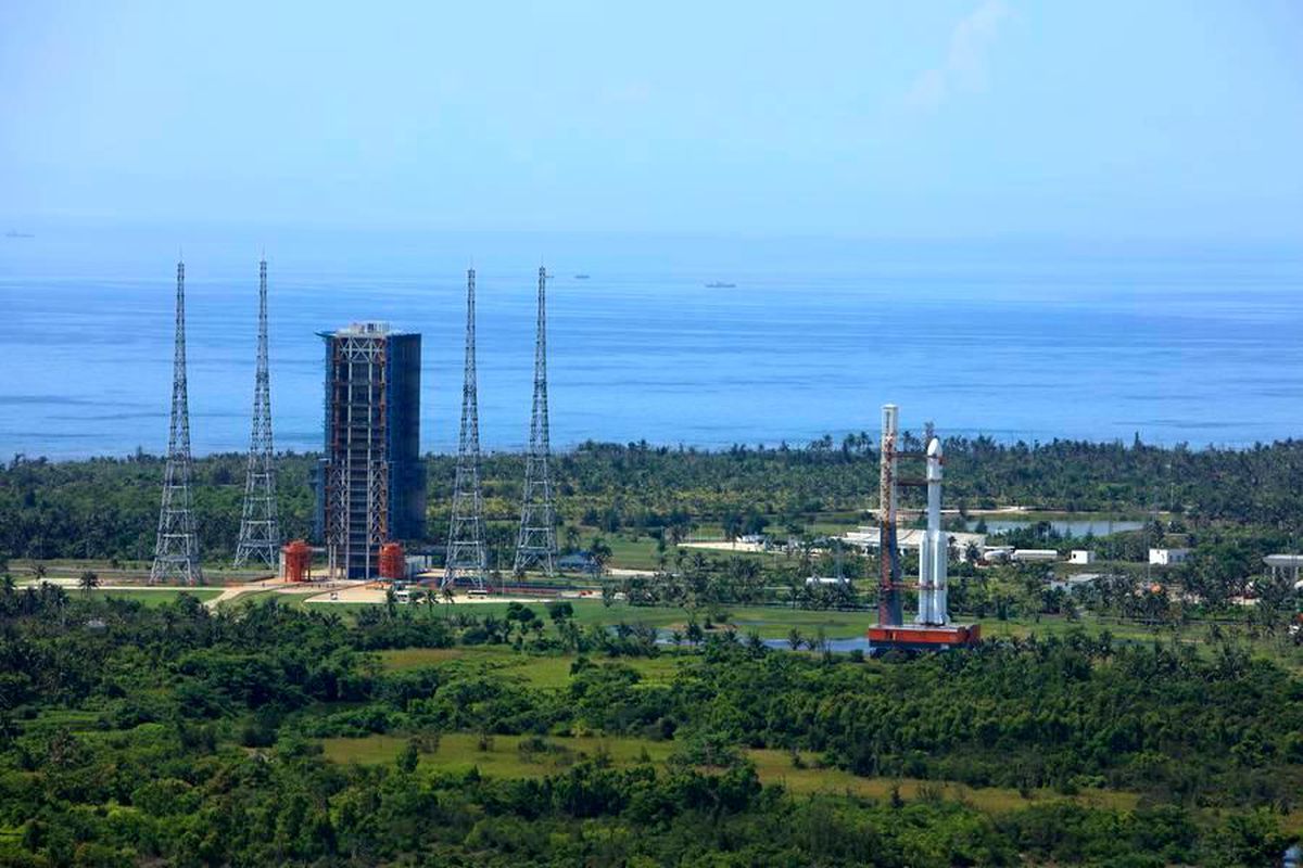 Çin'in Tianzhou-10 Kargo Uzay Aracı Fırlatma Sahasına Nakledildi