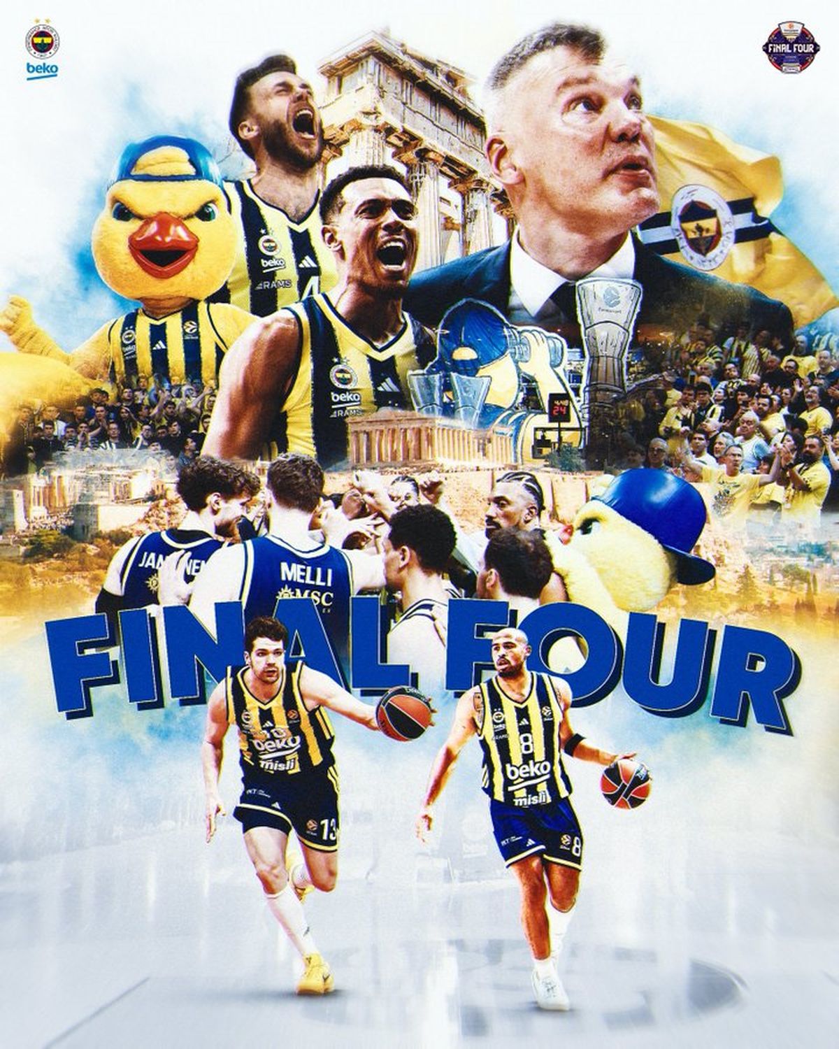 Fenerbahçe Beko, EuroLeague Final Four'da