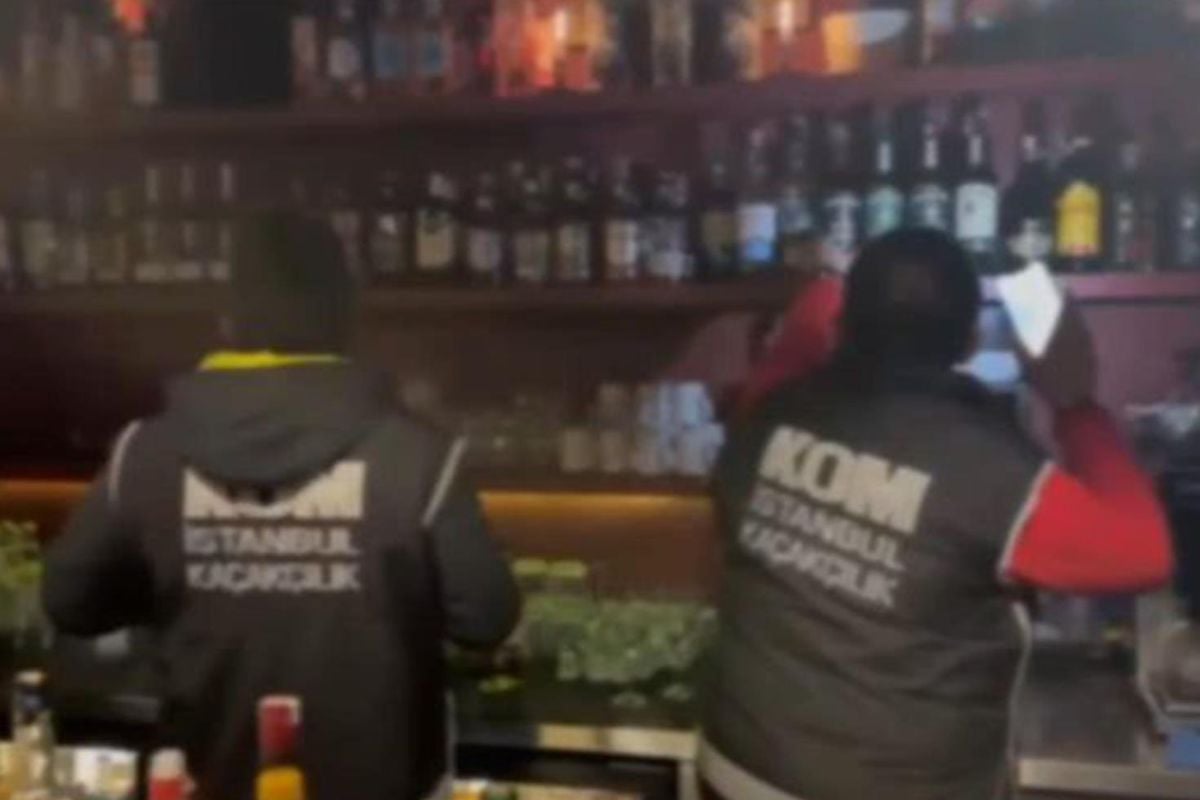 İstanbul'da gece kulübü ve restoranlara sahte içki operasyonu: 2 ton 350 litre alkol ele geçirildi