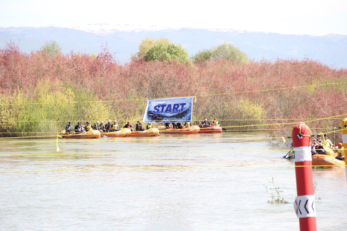 Okul Sporları Rafting Türkiye Şampiyonası, Murat Nehri'nde başladı