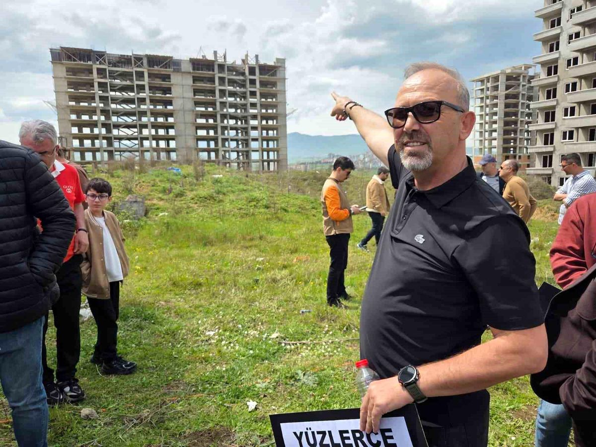 10 yıldır tamamlanamayan 543 dairelik sitede Karadeniz fıkrası gibi durum: Tapu var, bina yok