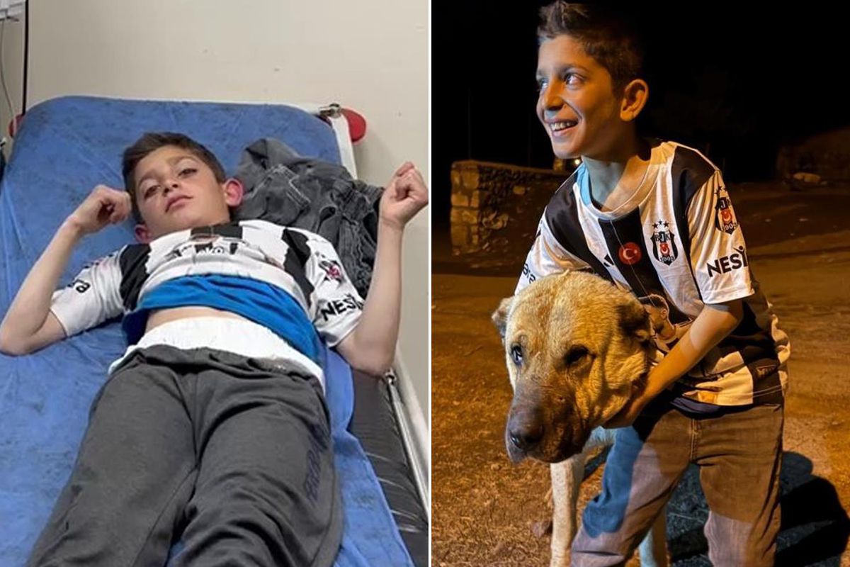 Köyün kahramanı! Kral, bu kez 10 yaşındaki Sencar'ı kurtardı