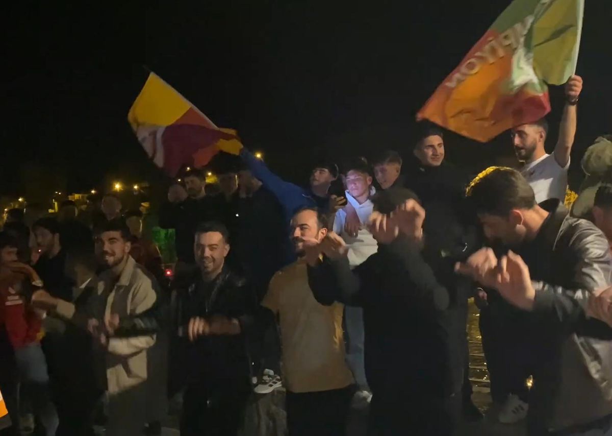 Kars'ta Galatasaray coşkusu sokaklara taştı
