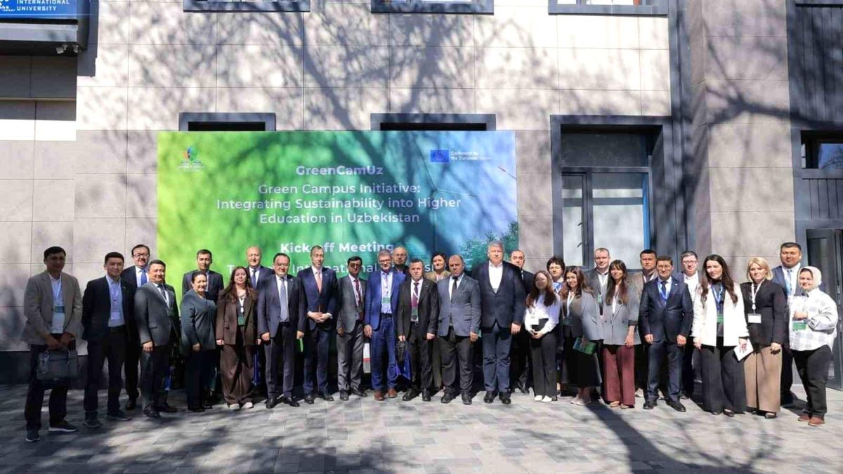 KBÜ'nün ortağı olduğu GreenCamUz projesi Özbekistan'da başladı