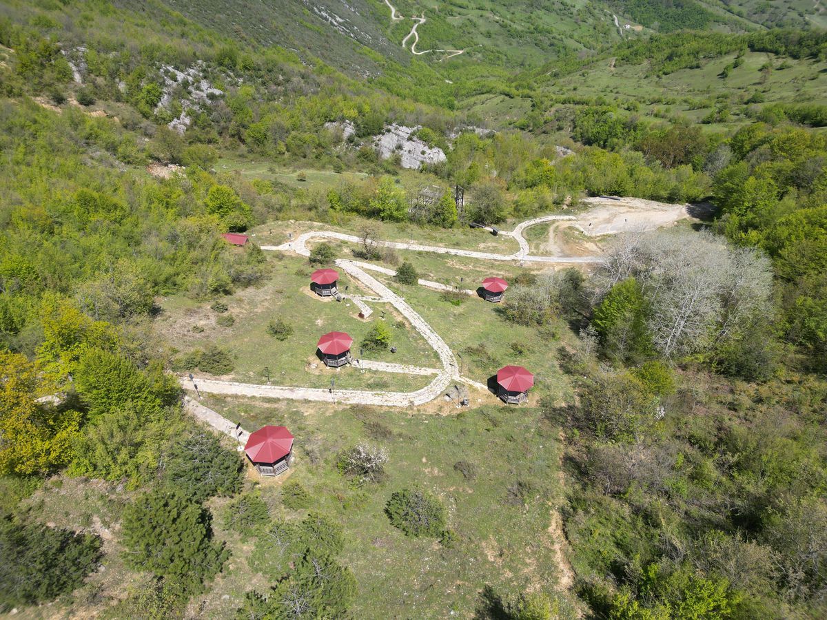 Küre Dağları Milli Parkı'nda İlkbahar Manzaraları Havadan Görüntülendi