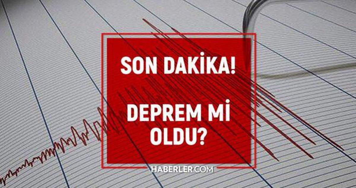 SON DEPREMLER! 9 Mayıs deprem mi oldu, ne zaman, kaç büyüklüğünde oldu?