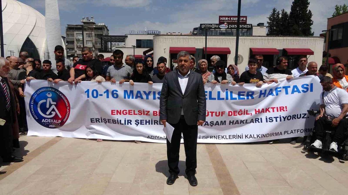 ADEKALP'ten, "Erişilebilir Bir Adıyaman İstiyoruz" açıklaması