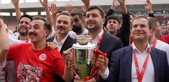 Batman Petrolspor'da şampiyonluk coşkusu
