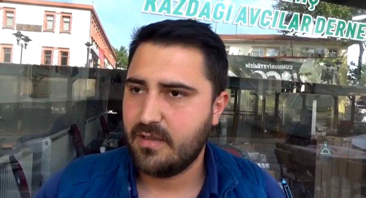 Çanakkale'de yavru karaca görüntülendi