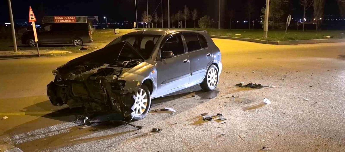 Erzurum'da trafik kazası: 2 yaralı