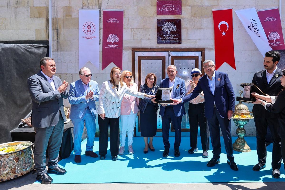 Gaziantep’e yeni kültür hazinesi: Hasan Süzer Evlilik ve Yaşam Kültürü Müzesi açıldı