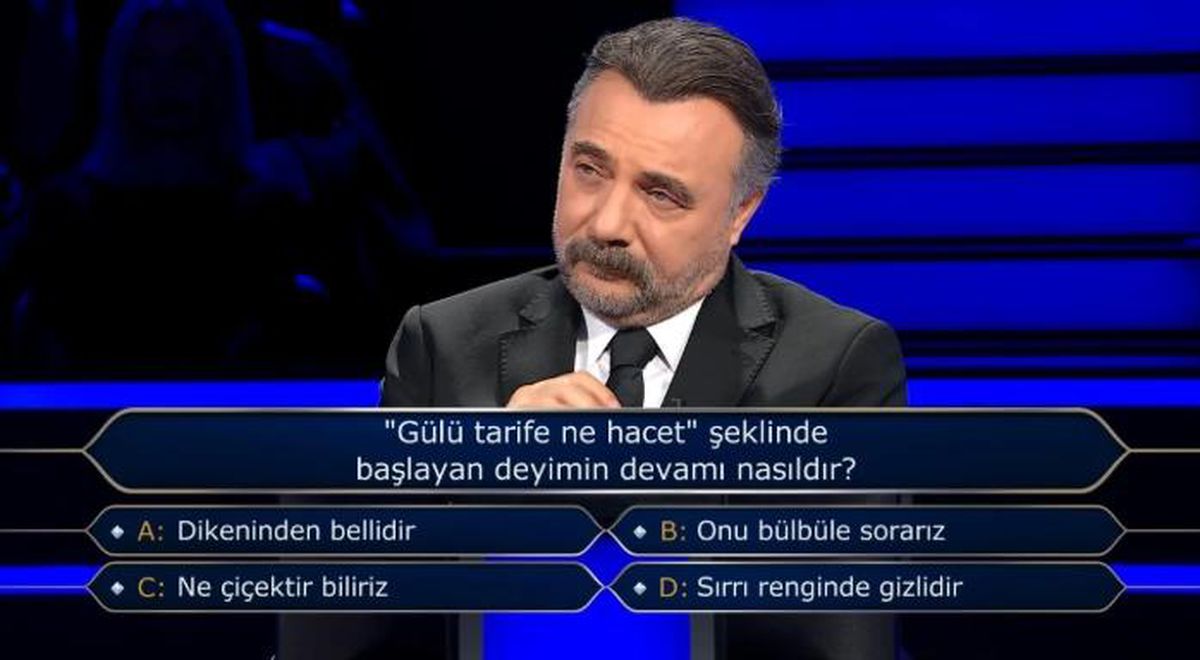 "Gülü tarife ne hacet" şeklinde başlayan deyimin devamı nasıldır?