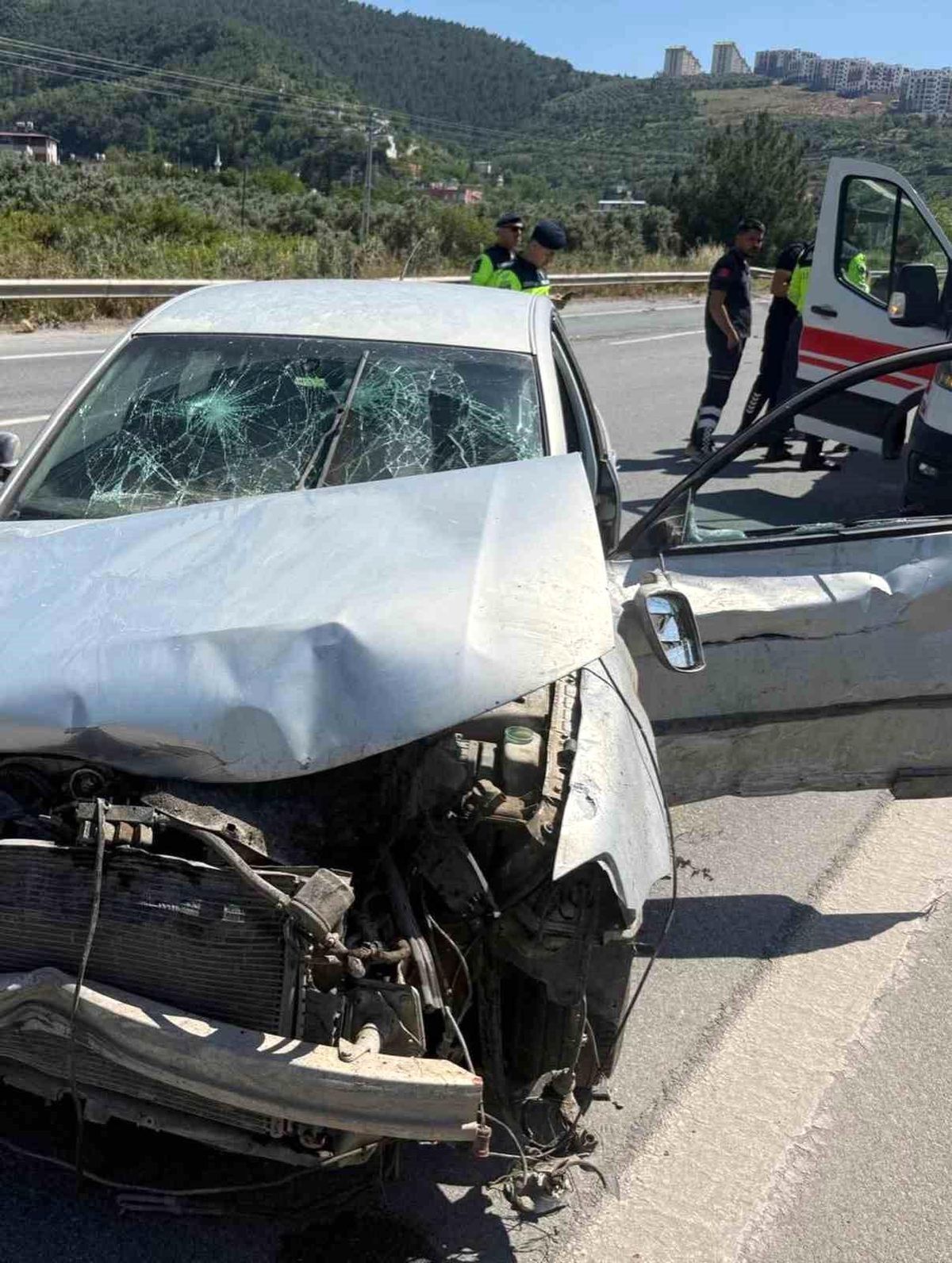 İskenderun'da trafik kazası: 1 yaralı