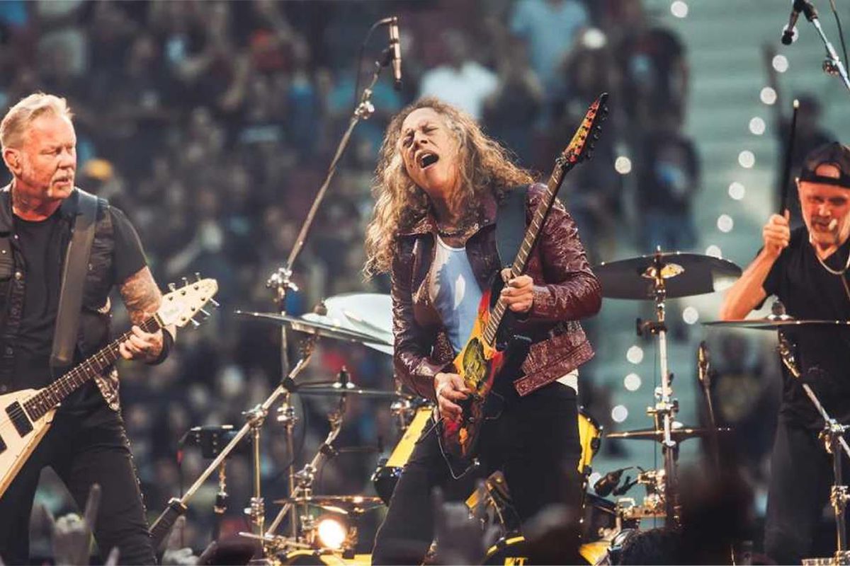 Metallica konseri Yunanistan'da mikro depreme sebep oldu