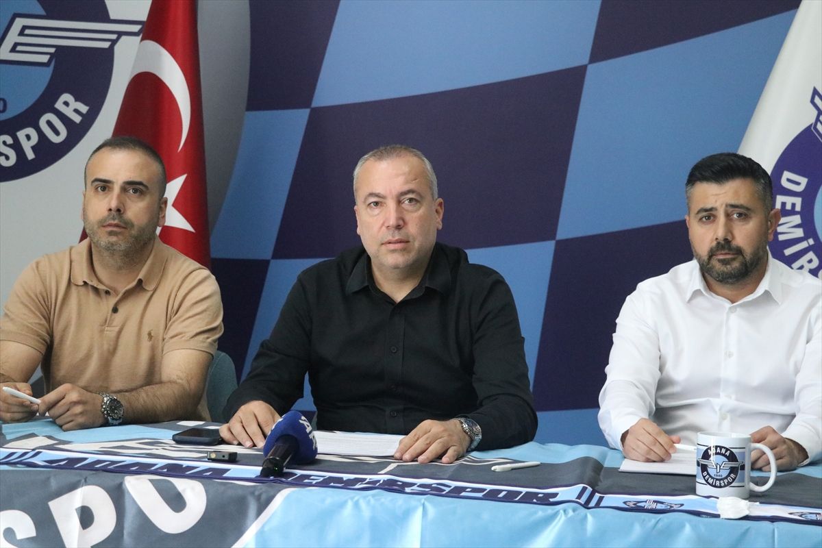 Adana Demirspor Başkanı Ertan Zeybek, kulübün borcunu değerlendirdi Açıklaması