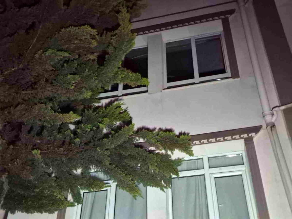 Ankara'da söndürülemeyen ağaç bir daireyi kullanılamaz hale getirdi