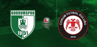 Bodrumspor Çorum FK turu kim geçti, Bodrumspor 1. Lig'e çıktı mı, Çorum 1. Lig'e çıktı m?