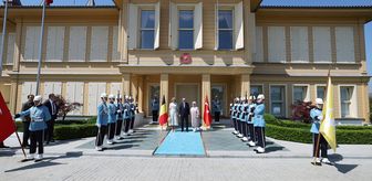 Cumhurbaşkanı Erdoğan, Belçika Kraliçesi Mathilde'yi kabul etti