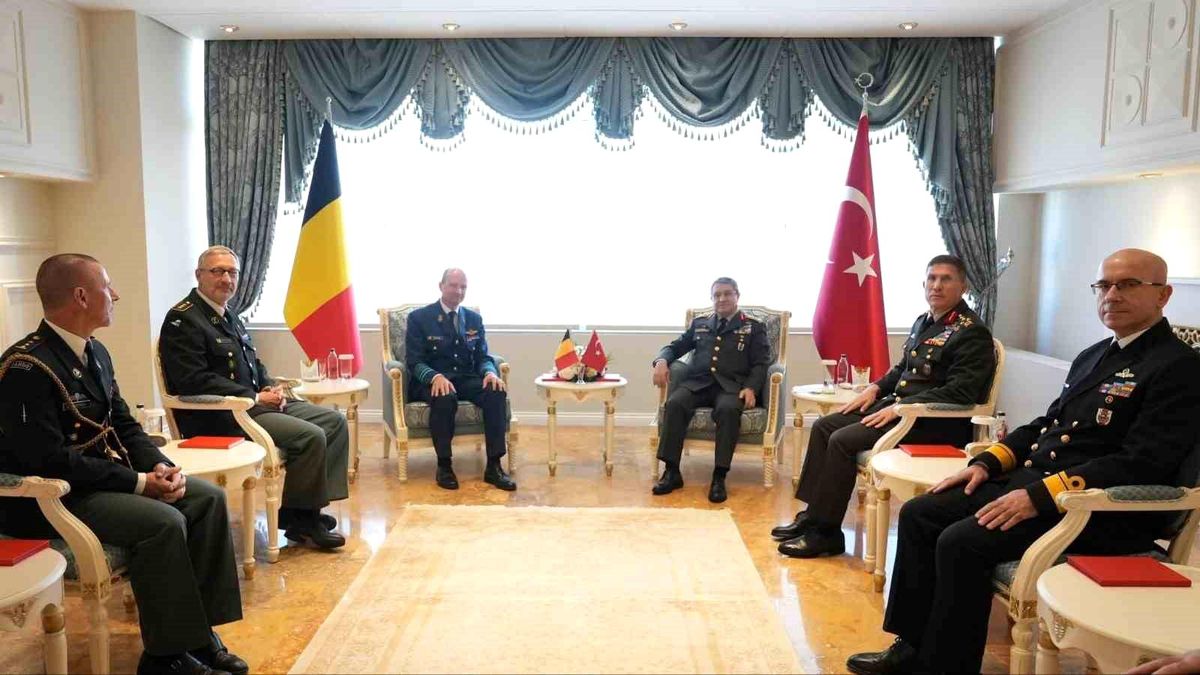 Genelkurmay Başkanı Bayraktaroğlu, Belçikalı mevkidaşı ile görüştü