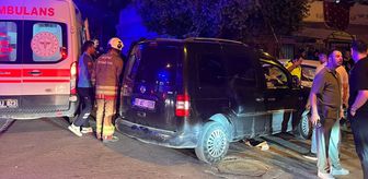 Hatay'da otomobil ile hafif ticari aracın çarpışması sonucu 4 kişi yaralandı