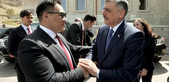 İçişleri Bakanı Çiftçi, Moğolistan Başbakan Yardımcısı Nomtoibayar ile görüştü